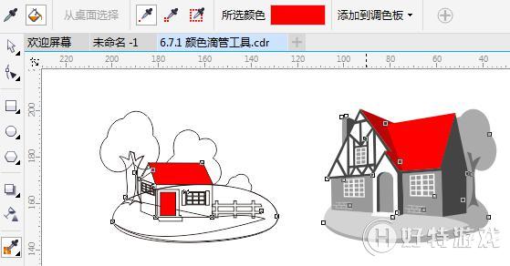 CorelDRAW X7ɫιܹߵ