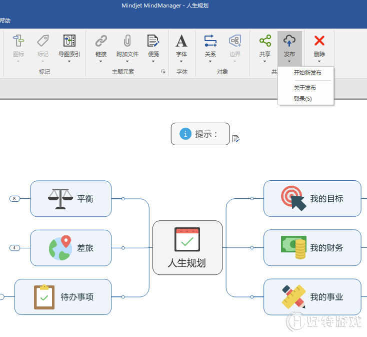 MindManager 2018Ʒη˼άͼ