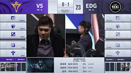 2019LPLļEDG vs V5_2__DAY3