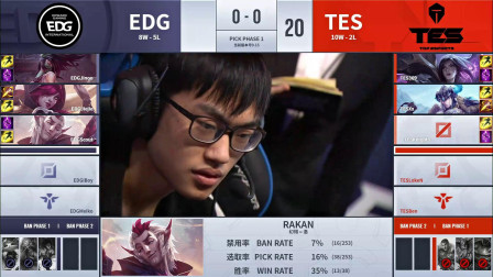 2019LPLļEDG vs TES_1_ʮ_DAY6