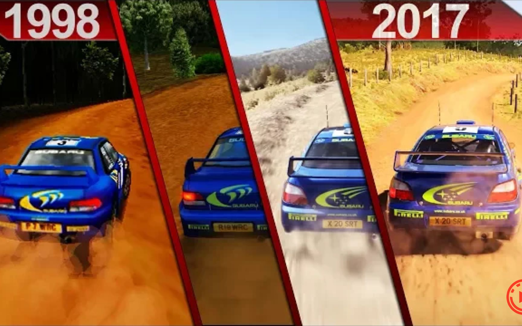 /ʷColin McRae Rally - DiRT History (1998 - 2017)