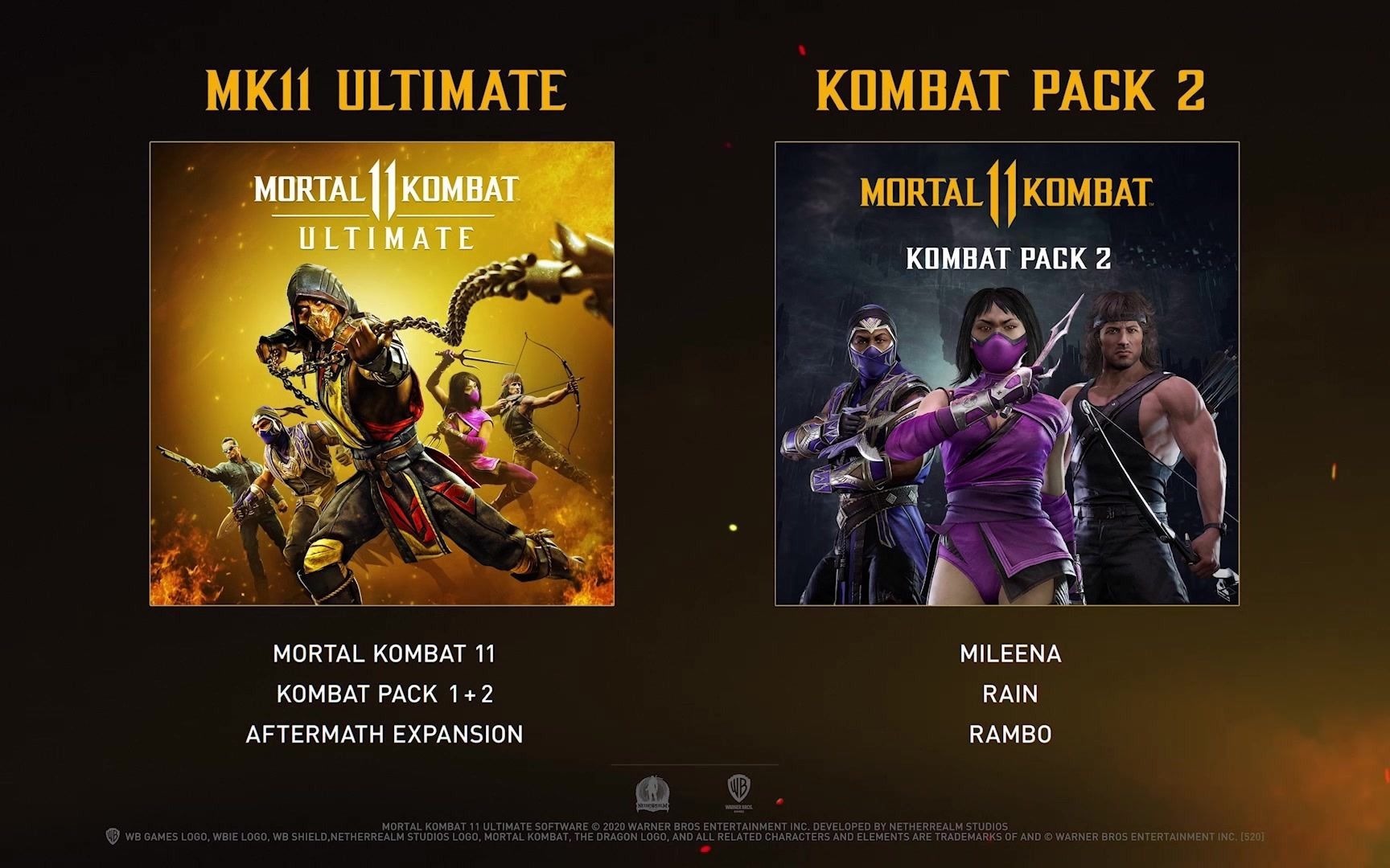 һݽɫFTG˿11ռ桷Mortal Kombat 11 Ultimate Edition-RamboϷʾCG