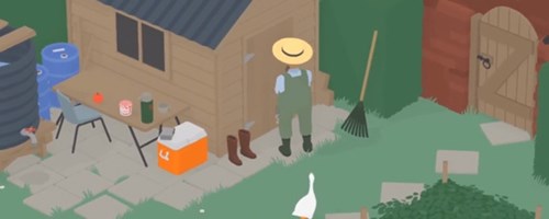 大鹅模拟器如何让园丁戴帽子？