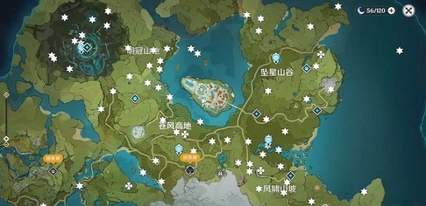 原神风神瞳位置