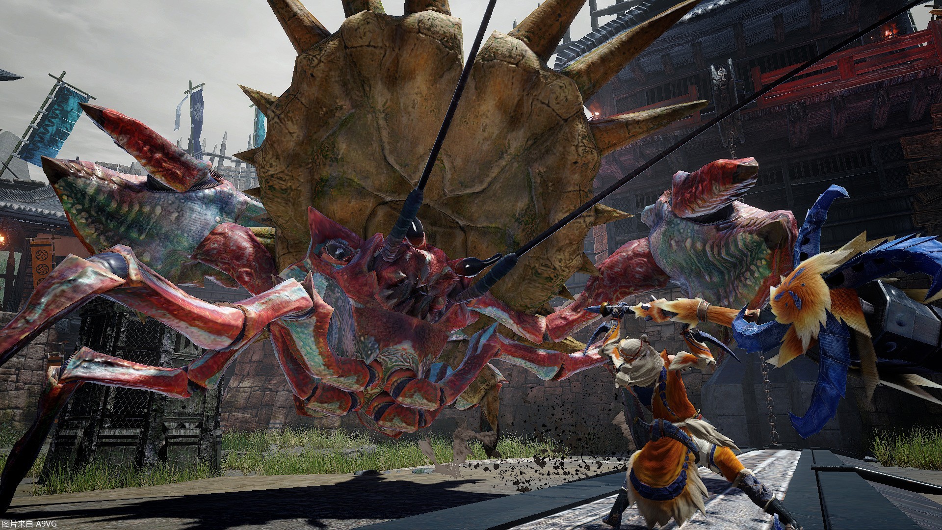《怪物猎人崛起 曙光》推出新活动任务 斗技场大名盾蟹