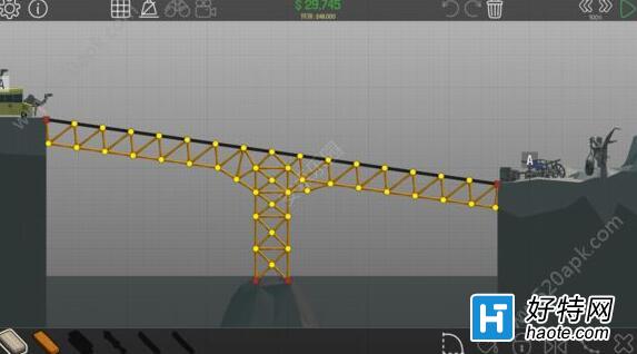 保利桥攻略2 1怎么玩 Poly Bridge第2 1三星图文通关攻略 好特教程