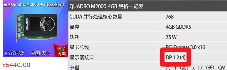 ̨Quadro M2000Կʾ43ô죿ṩϸ