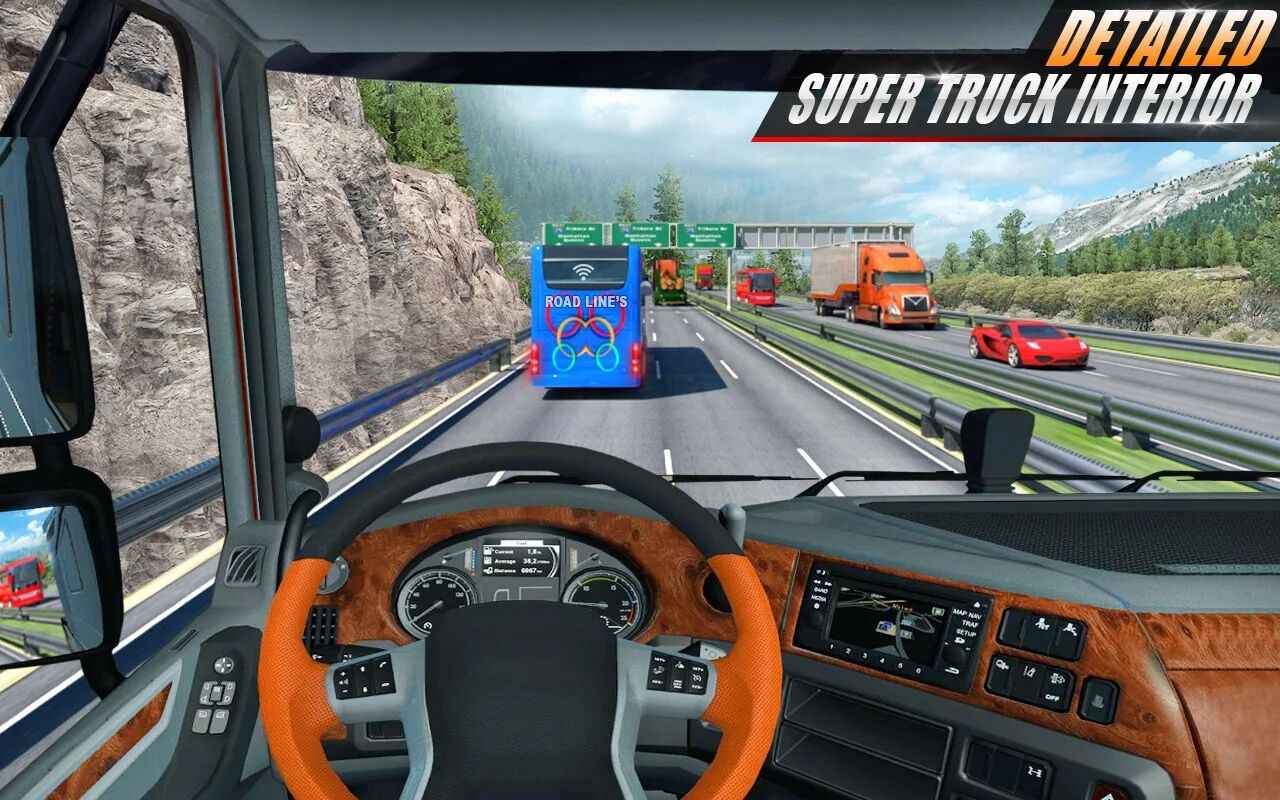 欧洲卡车驾驶模拟器3d破解版v03安卓版