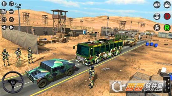 ܊ʿ\(yn)ݔ܇Army Bus Transporter Simulator 2020ΑV1.11 ׿