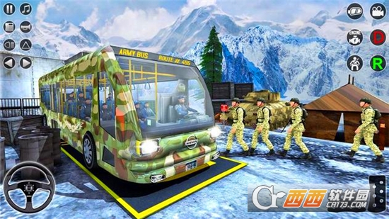 ܊ʿ\(yn)ݔ܇Army Bus Transporter Simulator 2020ΑV1.11 ׿