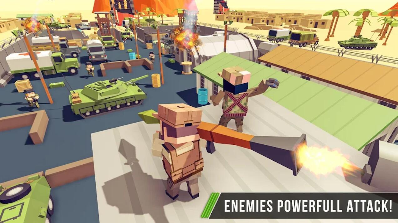 ؾսBlocky Army Modern War StrikeV1.14 ׿