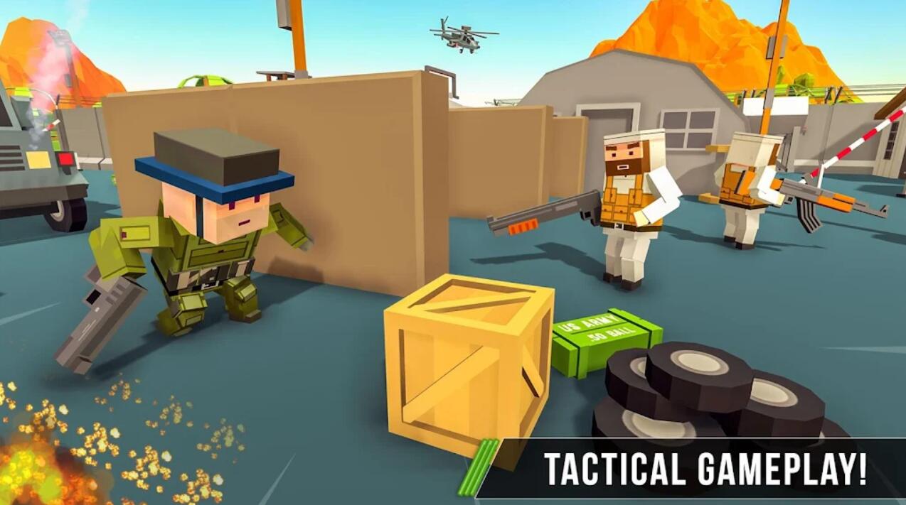 ؾսBlocky Army Modern War StrikeV1.14 ׿