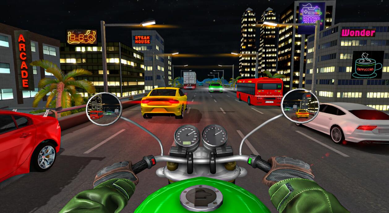 ͨ·ʿHighway Bike RacingV1.1 ׿