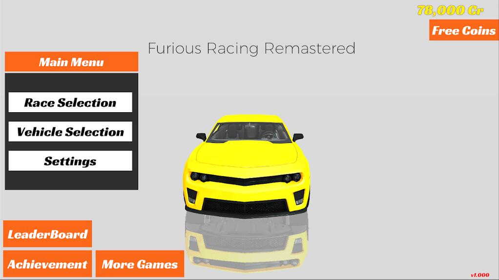 ʱٿFurious Racing RemasteredV1.000 ׿